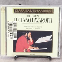 Luciano Pavarotti CD Classical Treasures Classical Music NEW FACTORY SEALED - $146.69 MXN