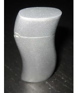 Vintage Abstract Shape SILVER Tone CIGARETTE Lighter Holder Case - $9.49 CAD
