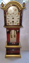 Mini Grandfather Clock West Germany by   Wind Up  - £19.78 GBP