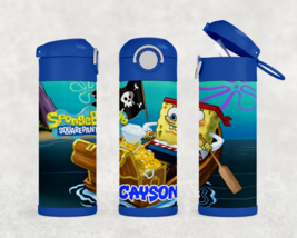 Personalized Spongebob Squarepants 12oz Kids Stainless Steel Tumbler - $22.00