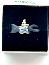 Disney Parks Pandora Sorcerer Mickey Mouse Apprentice Charm 2024 Exclusi... - £74.98 GBP