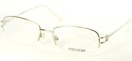 NEW FREEDOM collection GO-4009 SIL/WHT SILVER WHITE EYEGLASSES FRAME 54-... - €10,17 EUR
