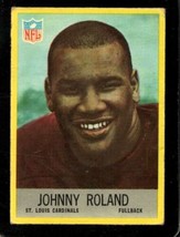 1967 Philadelphia #163 Johnny Roland Good+ (Rc) Cardinals Nicely Centere *X34476 - £1.83 GBP