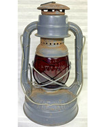 Dietz Little Wizard railroad lantern Red - £47.32 GBP