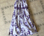 George Dress Easter Girls Size 8 Sleeveless Knee Length Floral Butterfli... - $16.12