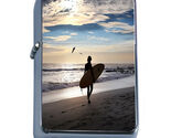 Surfer Beach Rs1 Flip Top Oil Lighter Wind Resistant - $15.79