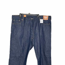 Levi&#39;s 501 Men Jeans Button Fly Straight Fit Denim Hi-Rise Blue Size 48 ... - $69.29