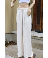Long Wide Leg Pant by European Culture (Dona), size XS, ivory color, NWT - £53.71 GBP