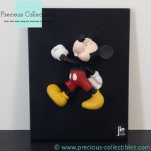 Extremely Rare! Vintage Mickey Mouse wall art. A Jie Art collectible. - $353.01