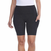 Kirkland Signature Ladies&#39; Size 3X, Brushed Bike Short, Black - $16.99