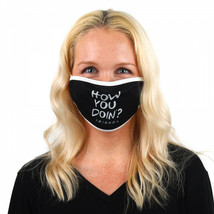 Friends How You Doin? Adjustable Face Cover Black - £11.78 GBP