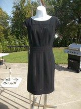 Nwot Adrianna Papell Little Black Dress 14 - £47.95 GBP