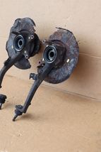 95-02 TACOMA Front Spindles Knuckles NON ABS Manual Locking Hubs Set L&R image 9