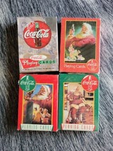 4 Decks Of Coca-Cola Playing Cards  SEALED - £35.39 GBP