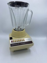 Hamilton Beach SCOVILL 14 Speed Blender Insta Blend Almond 640-4 Vtg Vintage EUC - £39.56 GBP