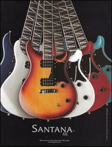 The PRS Santana SE Series Model Guitar ad 8 x 11 original advertisement print - £3.36 GBP