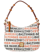 Dooney &amp; Bourke MLB Baltimore Orioles Small Kiley Hobo Shoulder Bag - €181,99 EUR