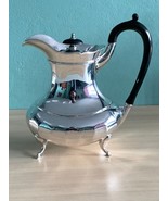 Beautiful Vintage Unett SIlverplate Teapot Mid Century 8.5&quot; - $53.83 CAD