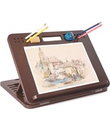 StrongTek 6 Position Bamboo Table Easel 16x12 Inch Adjustable Drawing and  - $77.10 CAD