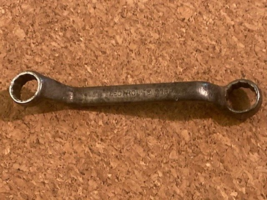 Vintage Lectrolite Double Offset Box End Wrench 1/2” X 9/16” USA - $5.81