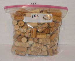 Huge Lot of 160 Wine Corks Rare HTF Crafting - $49.45