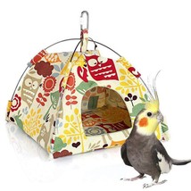 Vibrant Canvas Parrot Hammock: A Cozy Hangout for Your Feathered Friend - £9.90 GBP