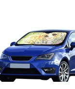 Candy Candy Old Anime Manga Car Auto Sun Shade 55&quot; x 29.53&quot; - $36.67 CAD