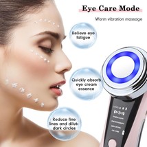 5 In 1 Face Lift Devices Eye Care Skin Rejuvenation LED Light Anti Aging Wrinkle - £14.93 GBP