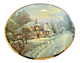 Music Box 1999 Thomas Kinkade Lamplight Village Third Issue Numbered - £17.36 GBP