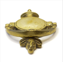 Vintage Peerage England Sheep Head Door Knocker Paperweight Solid Brass ... - $24.72