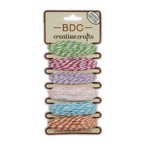 Paper Twine Card Jewelry Making Gift Wrapping Scrapbooking Crochet Macra... - £3.53 GBP