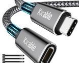 Usb C Extension Cable 6 Ft, Type-C Male To Female Extender Cord, 4K Vide... - $23.99