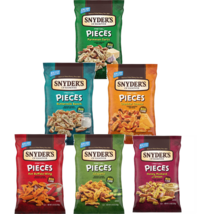 Snyder&#39;s of Hanover Flavored Pretzel Pieces, Variety 6-Pack 11.25 oz. Bags - £31.87 GBP