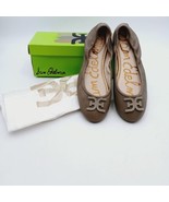 Sam Edelman Florence Tan Leather Ballet Flats Size 9M - £29.73 GBP