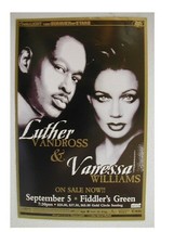 Luther Vandross Vanessa Williams Denver Concert Poster-
show original title

... - £14.03 GBP