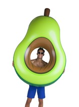 BigMouth Giant Avocado Inflatable Swimming Pool Float Raft Tube Guacamole - £25.14 GBP