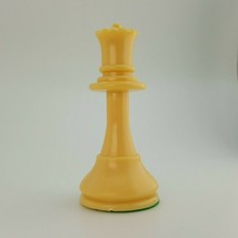 Chess Staunton Tournament Queen Dark Ivory Felt Replacement Game Piece - £5.44 GBP