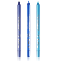 3 PCS Blue Eyeliner Pen Waterproof Matte Eyeliner Pen/Glitter Metallic Eyeliner  - £8.69 GBP