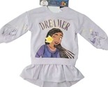 DISNEY ~ WISH ~ DREAMER ~ Two (2) Piece Skort Set ~ Sweatshirt ~ Skort ~... - £18.34 GBP