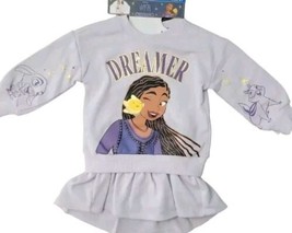 Disney ~ Wish ~ Dreamer ~ Two (2) Piece Skort Set ~ Sweatshirt ~ Skort ~ Size 5T - £18.38 GBP