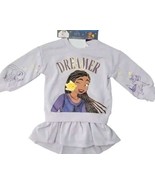 DISNEY ~ WISH ~ DREAMER ~ Two (2) Piece Skort Set ~ Sweatshirt ~ Skort ~... - £18.30 GBP