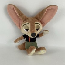 Disney Zootopia Finnick 8&quot; Plush Bean Bag Stuffed Animal Toy Fennec Fox - £11.61 GBP