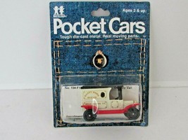 Vtg Tomy 134-F13 Model T Ford Happy Home Bread Pocket Cars Diecast H3 - £22.64 GBP