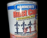 Hammerite Rust Cap Bronze Hammered Finish Metal Paint &amp; Primer 1 Qt Can ... - £51.43 GBP