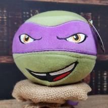 Teenage Mutant Ninja Turtles Round Plush Embroidered Details - Donatello NWT - £9.01 GBP