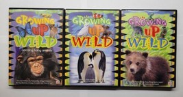 Time Life Growing Up Wild 1 2 3 DVD Set  - £9.45 GBP