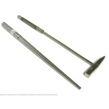 Riveting Hammer &amp; Round Bezel Mandrel for Jewelry Repair Crafting Wire Wrapping - £18.37 GBP