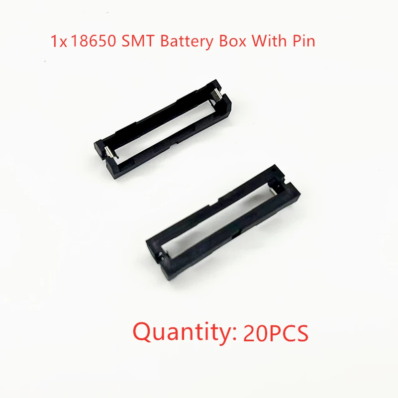 10PCS 18650 Battery Holder THM with Pins 18650 Battery Storage Box TBH-18650-1C- - $76.34