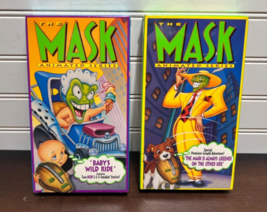 1995 The Mask The Animated Series VHS Factory Sealed New tapes - £15.98 GBP