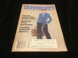 Workbasket Magazine August 1980 Knit a Belted Jacket, Macrame Fall Decorations - £5.92 GBP